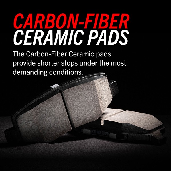 Carbon-Fiber Ceramic Brake Pads