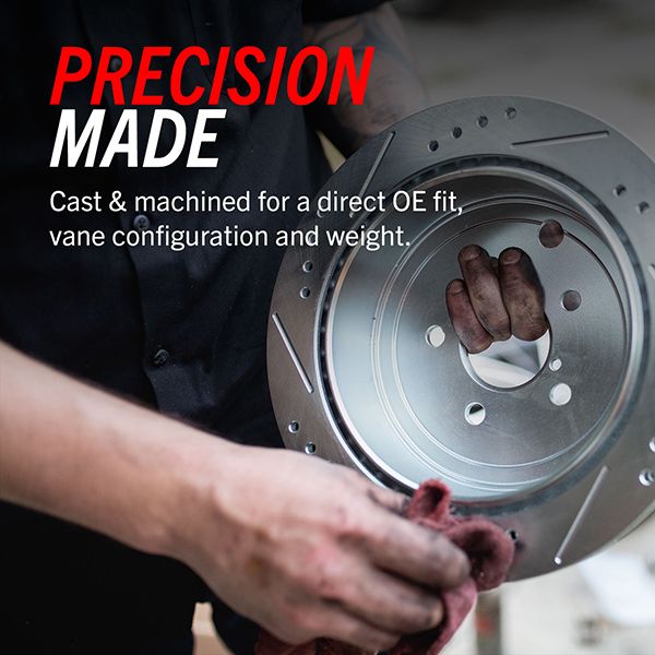 PowerStop Evolution Drilled and Slotted Rotors