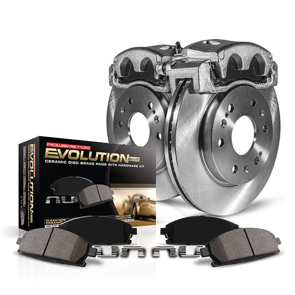 PowerStop Autospecialty Stock Replacement Brake Kit with Calipers