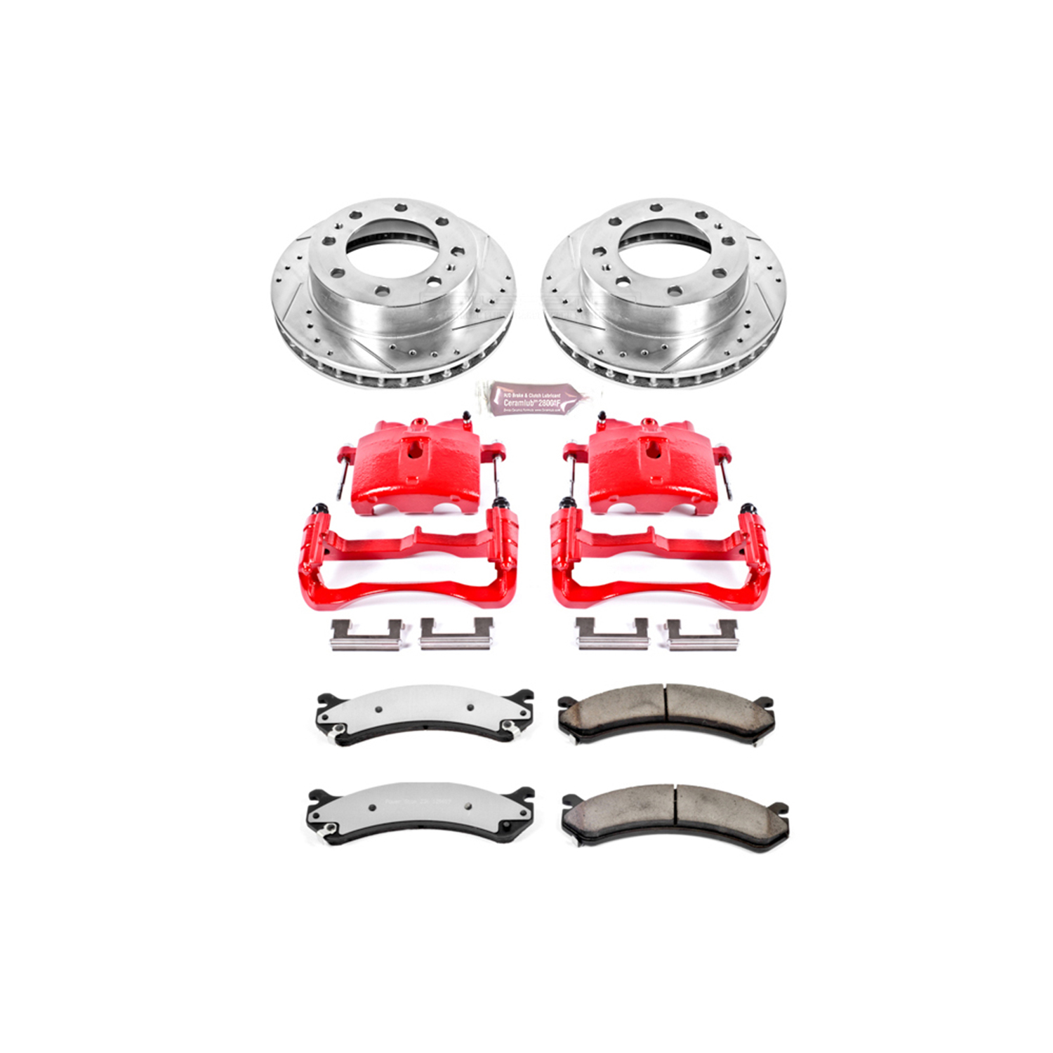 PowerStop Z36 Brake Kit With Calipers- Heavy Duty Truck & Tow