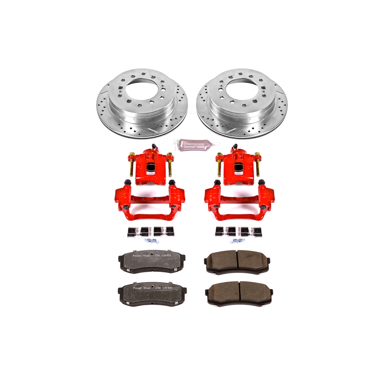 PowerStop Z36 Brake Kit With Calipers- Heavy Duty Truck & Tow