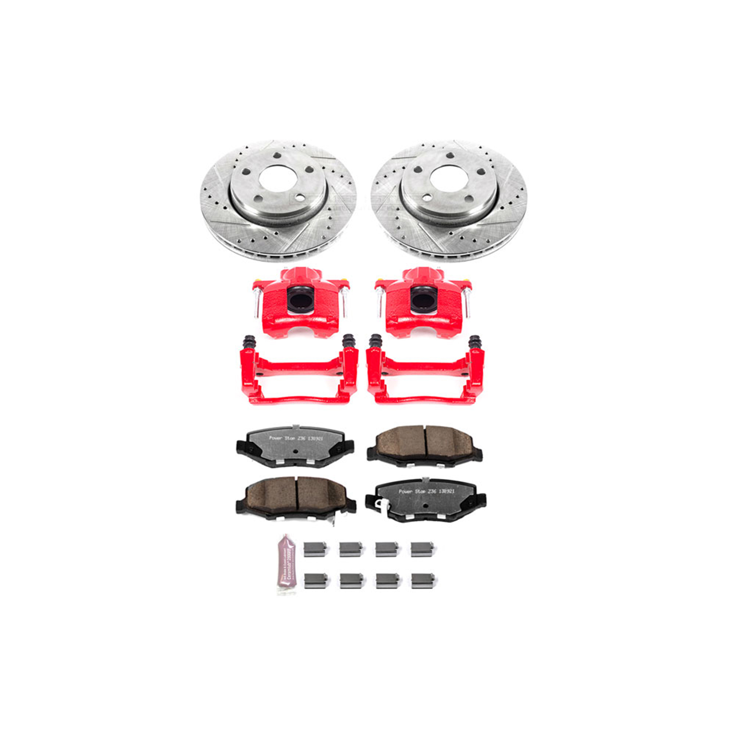 PowerStop Z36 Brake Kit With Calipers- Heavy Duty Truck & Tow