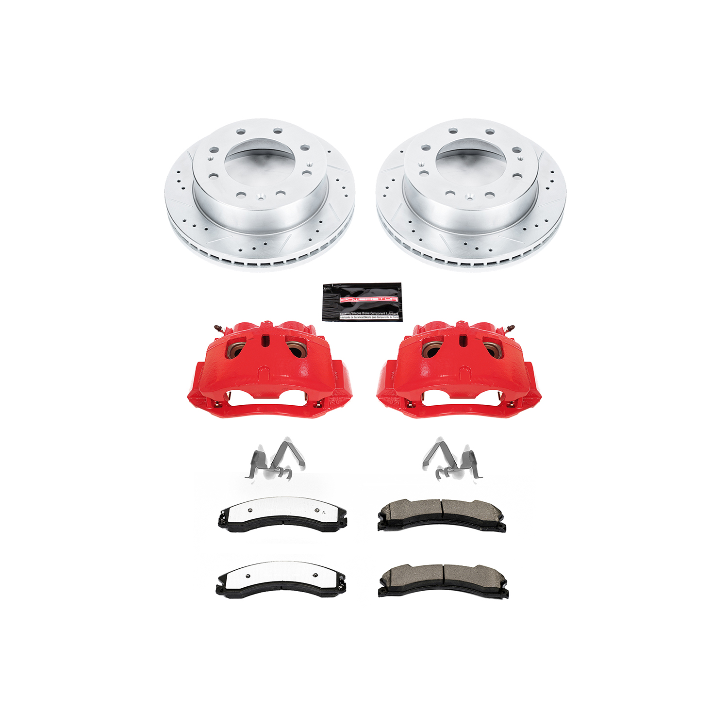 PowerStop Z36 Brake Kit With Calipers- Heavy Duty Truck & Tow