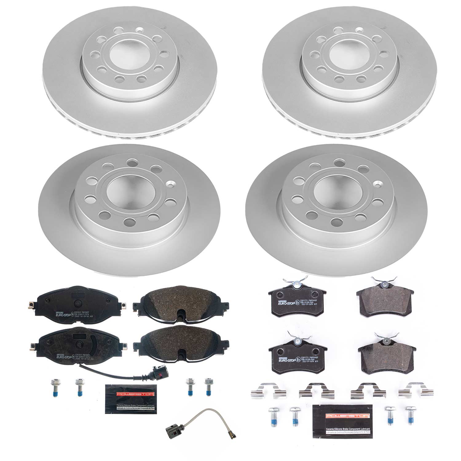 PowerStop Euro-Stop Brake Kit