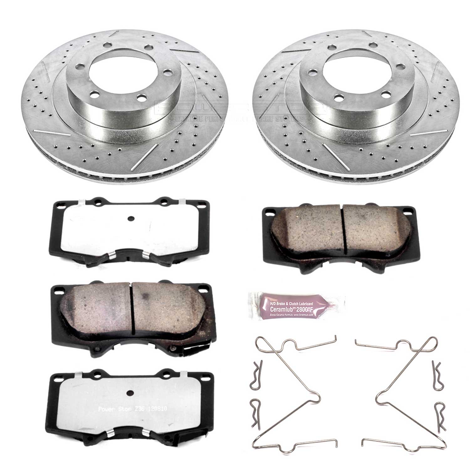PowerStop Z36 Brake Kit - Heavy Duty Truck & Tow