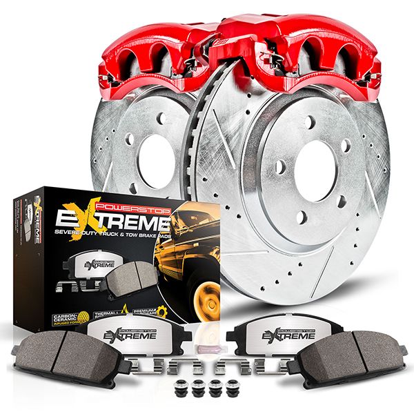 PowerStop Z36 Brake Kit With Calipers- Heavy Duty Truck & Tow