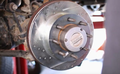 2005-2007 Super Duty 4WD PowerStop Z36 Truck and Tow Complete Brake Kit Install
