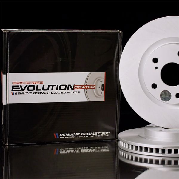 Z17 Evolution Coated Brake Rotor and Pad Kit