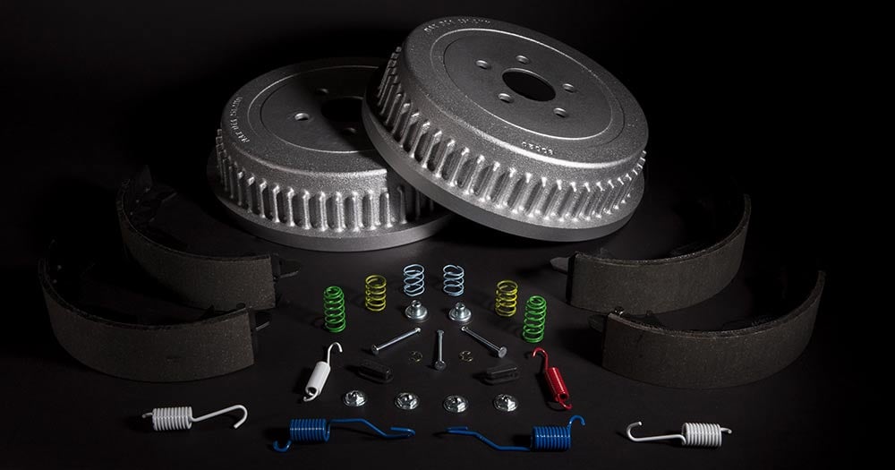 PowerStop Coated Drum and shoe brake kit
