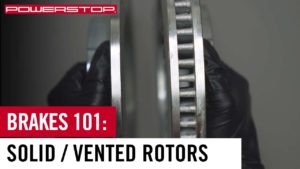 Solid or Vented, Which Brake Rotor Type Do You Need? | PowerStop