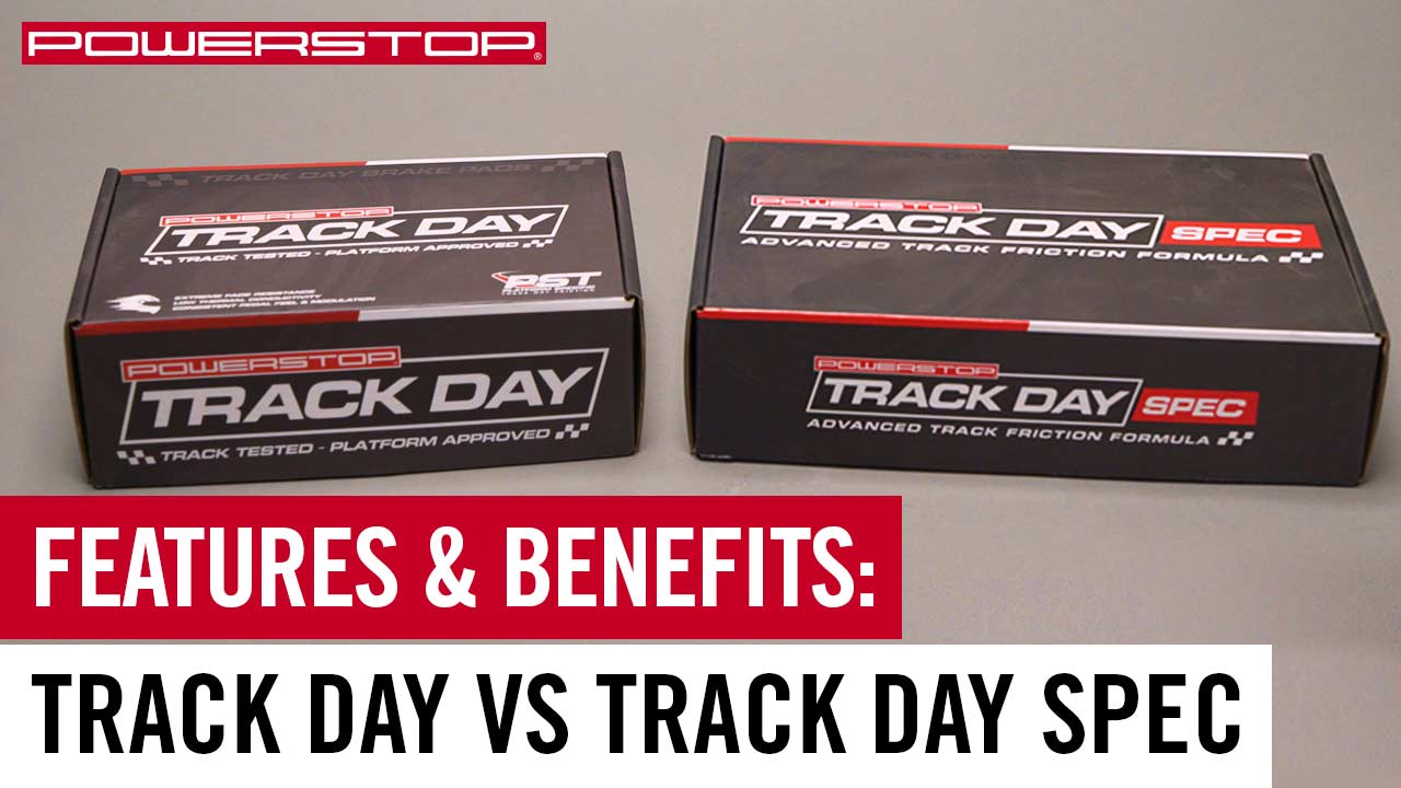 track day vs track day spec brake pads for track