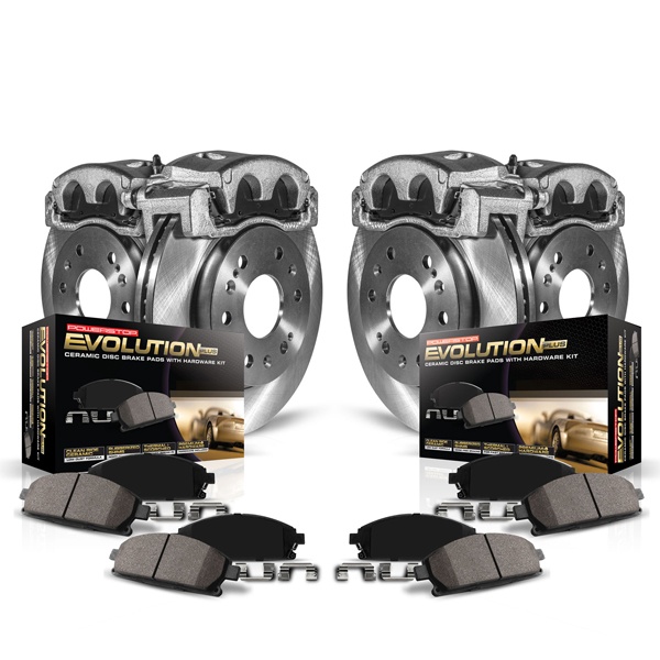 Stock Replacement Pad Rotor and Caliper Brake Kit