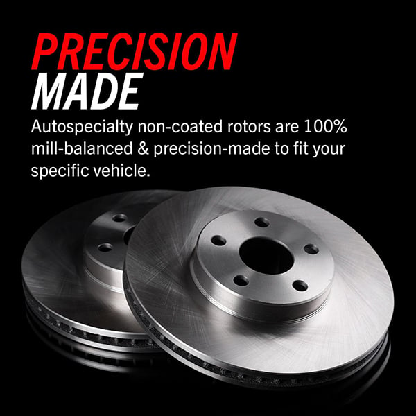 Power Stop KOE6998 Autospeciality Replacement Front Brake Kit OE Rotors & Ceramic Brake Pads 