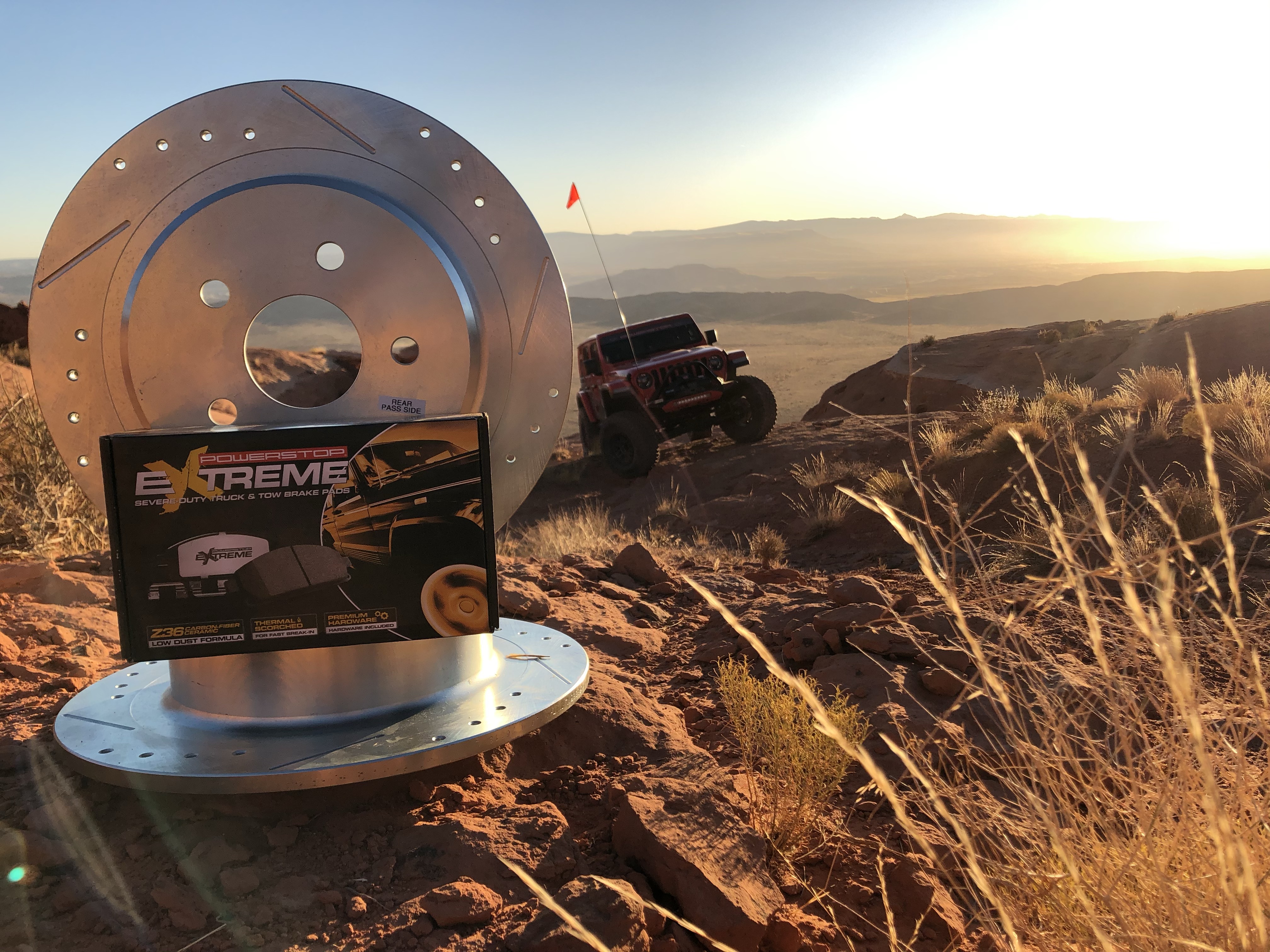 Trail To SEMA Big Brake Conversion Kit PowerStop Jeep Jk JKU