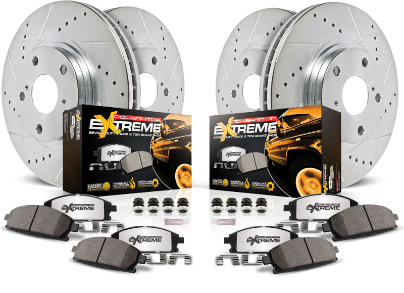 powerstop brakes jeep 4x4 z36 truck and tow trail to sema partner