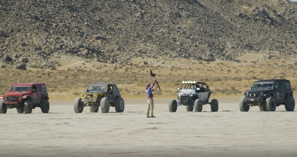off road drag race trail to sema