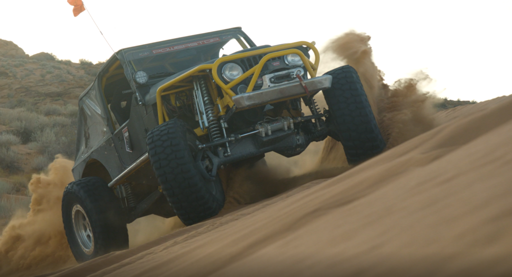 Ian Johnson drifting dunes trail to sema