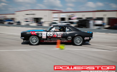 Mills Robinson PowerStop sponsored Team Driver at an OPTIMA Search For The Ultimate Streetcar challenge at NOLA