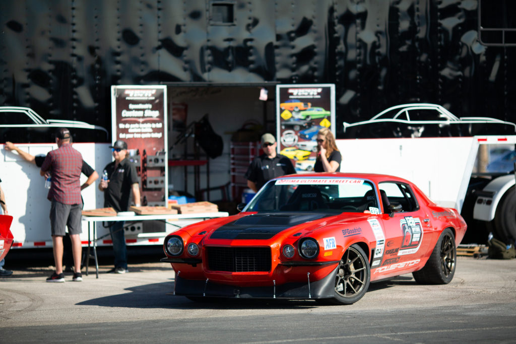 Nick Relampagos chevy camaro powerstop sponsored team driver