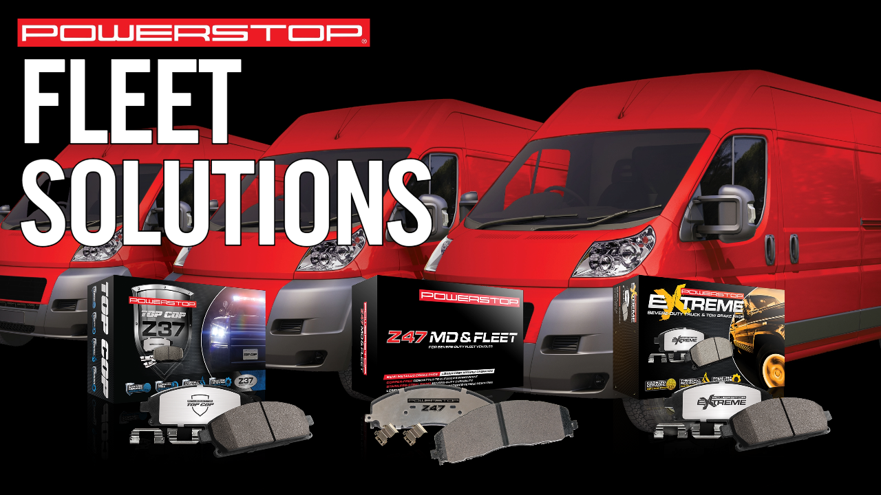 PowerStop Brake Solutions for Fleet, Last Mile, and Medium Duty vehicles