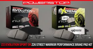 Z23 vs Z26: Which Brake Pad Upgrade Is Right for You? PowerStop
