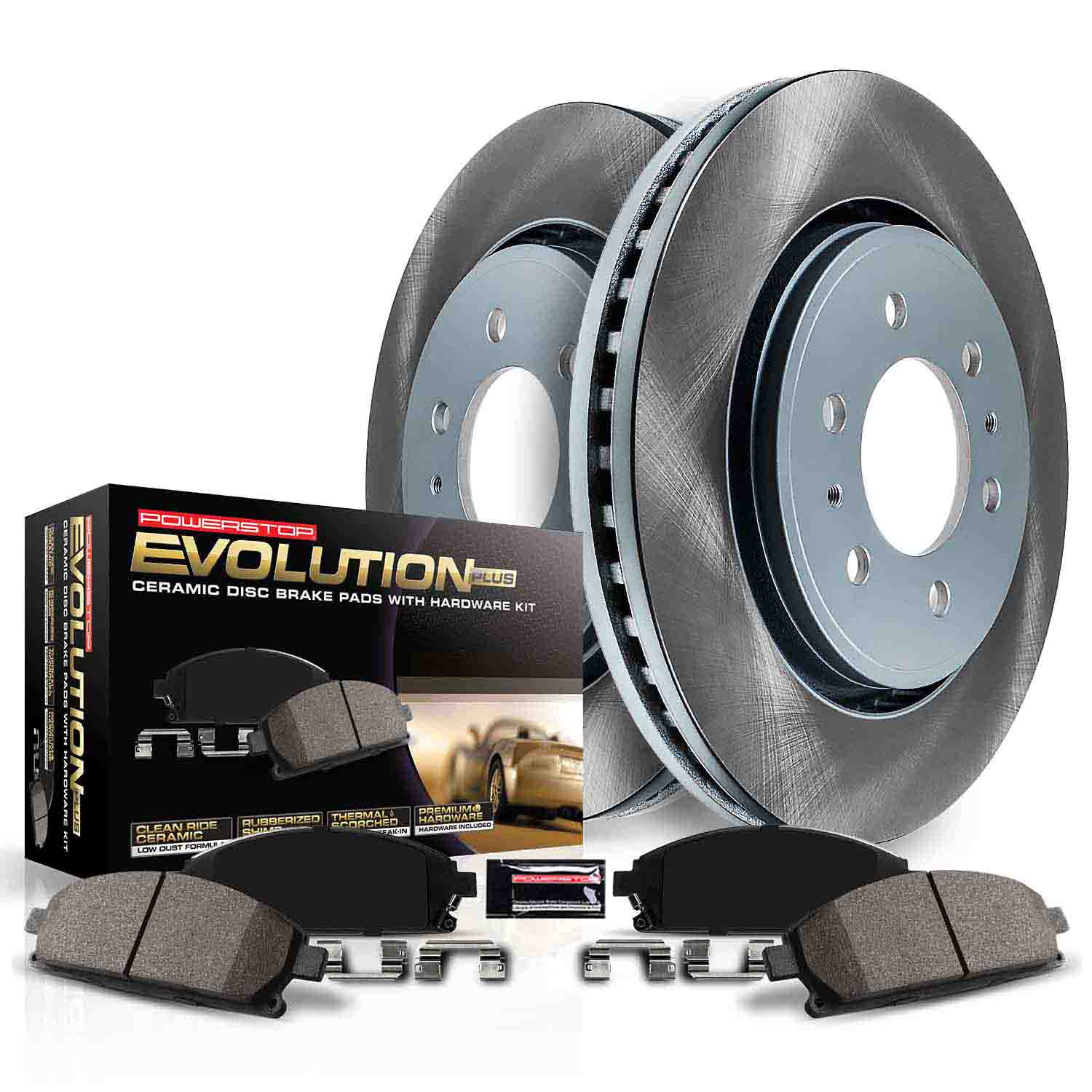 Z17 Semi-Coated Rotor KSC Brake Kit