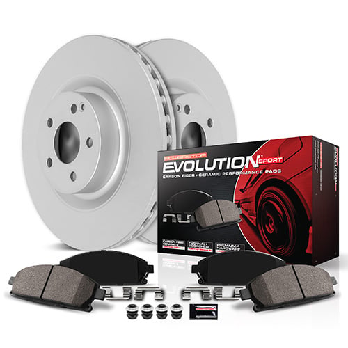 Z23 Daily Driver Carbon-Fiber Ceramic Brake Pad and Coated Rotor Kit