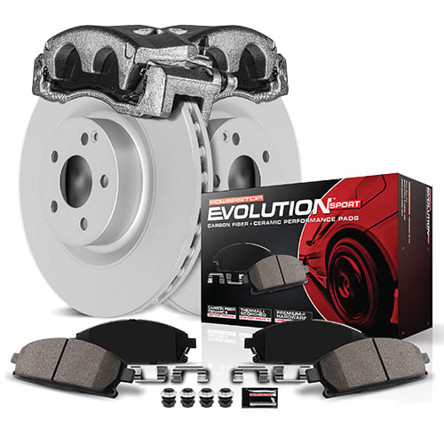 Z23 Daily Driver Premium Carbon-Fiber Ceramic Pad, Fully Coated Rotor, and Caliper Kit