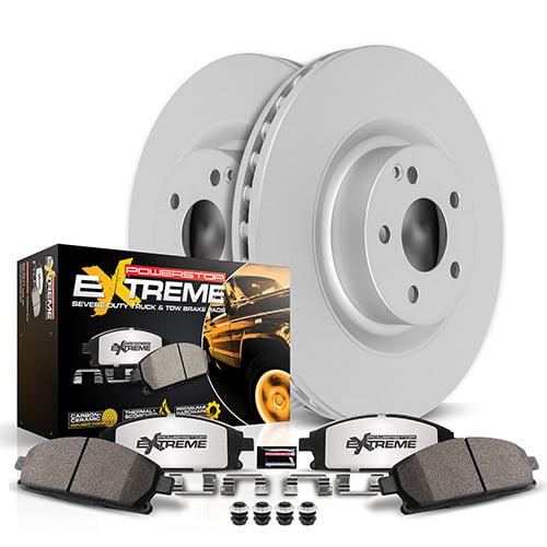 Z36 Truck & Tow Carbon-Fiber Ceramic Brake Pad and Coated Rotor Kit